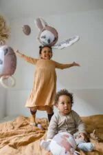 Spieluhr mit Beissring “Panda” – Bild 3