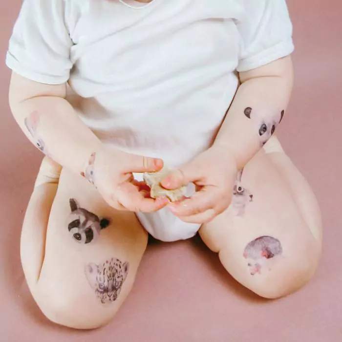 Kindertattoos “Tierfreunde” – Bild 3
