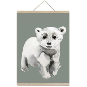nuukk Kinderposter “Eisbär” | A4