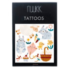 nuukk Vegane Kindertattoos “Ostertiere”. Geschenk fürs Osternest.
