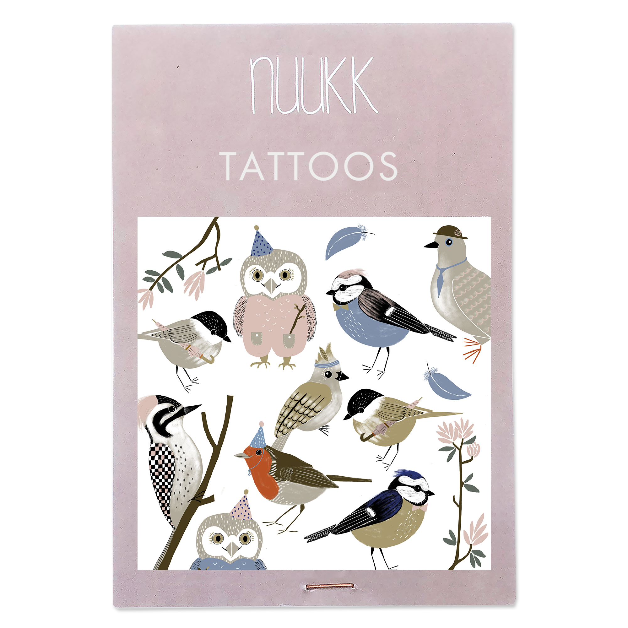 birds vegan tattoos nuukk
