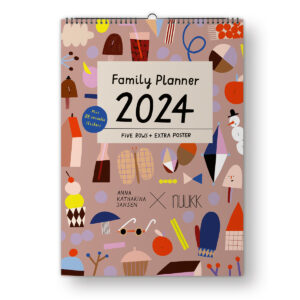 nuukk Kalender Jahresplaner Familienplaner 2024