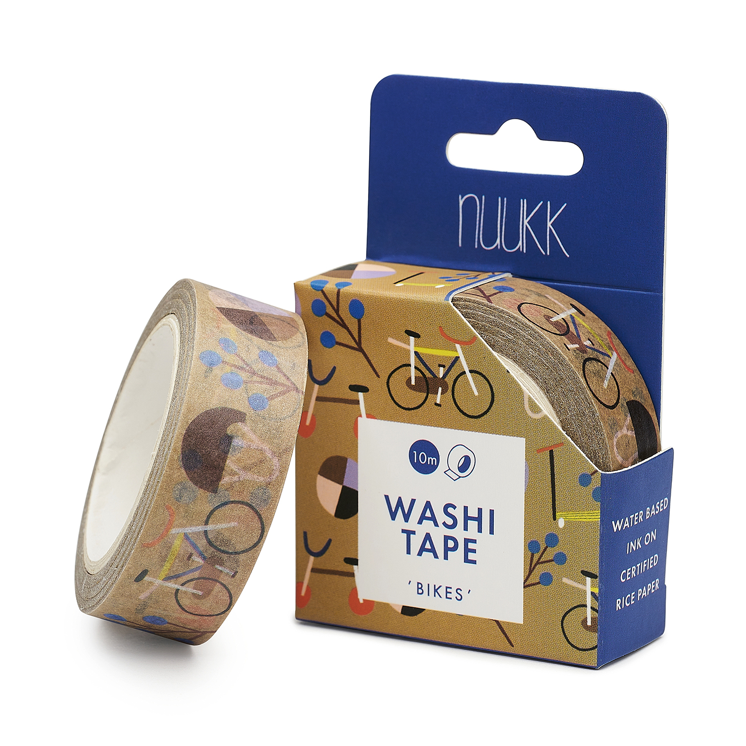 Washi Tape / Klebeband von nuukk, Motive: Fahrrad, Ball, Outdoor, Roller, Scooter
