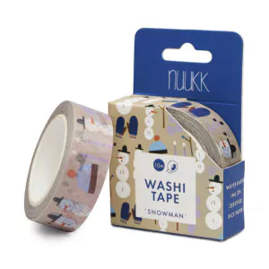 Washi Tape / Klebeband von nuukk, Motive: Schneemann, Winter, Handschuhe, Weihnachten, Schneeball