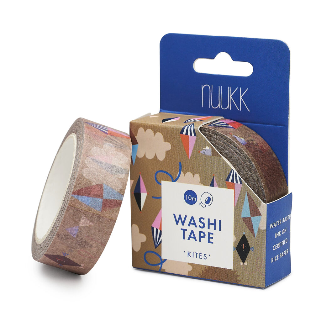 washi tape "drachen" von nuukk, motive: herbst, drachen, wolken