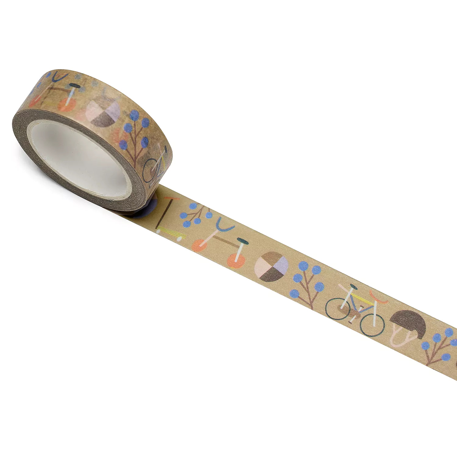 Washi Tape / Klebeband / Masking Tape von nuukk, Motive: Fahrrad, Ball, Outdoor