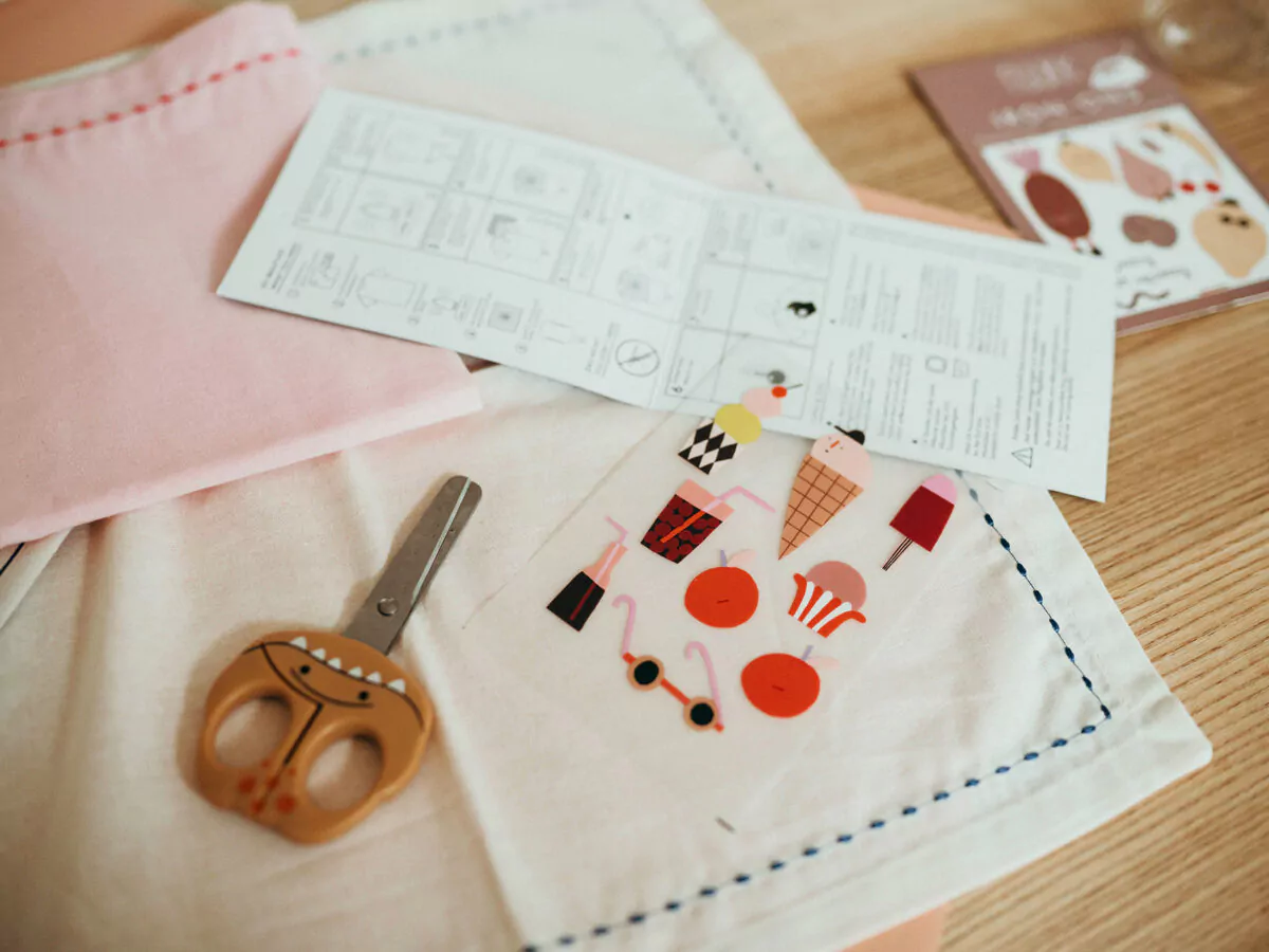 Sommerparty, nuukk, Sommerparty für Kinder, Serviette bedrucken mit Bügelbildern