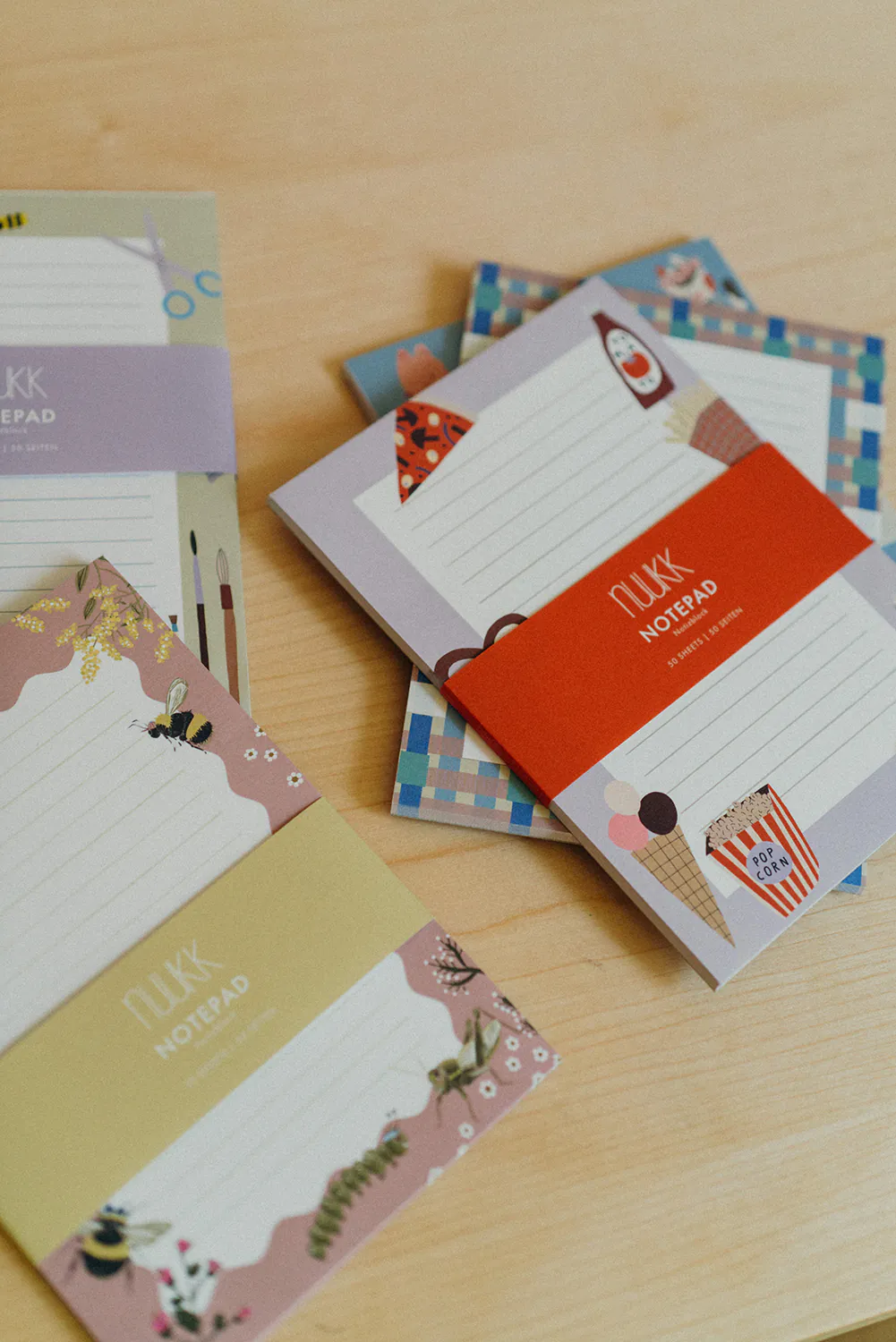 Notizblöcke, Notizblock, Fastfood, Bienen, Bauernhof, Din A5