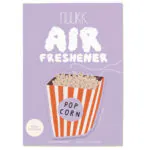 Duftanhänger Popcorn, Duftbaum, Vanilleduft, Raumduft, Auto, WC, Popcorn