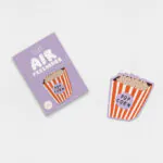 Duftanhänger Popcorn, Duftbaum, Vanilleduft, Raumduft, Auto, WC, Popcorn