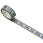 WAS.1.33 washi pink pattern party nuukk tape web
