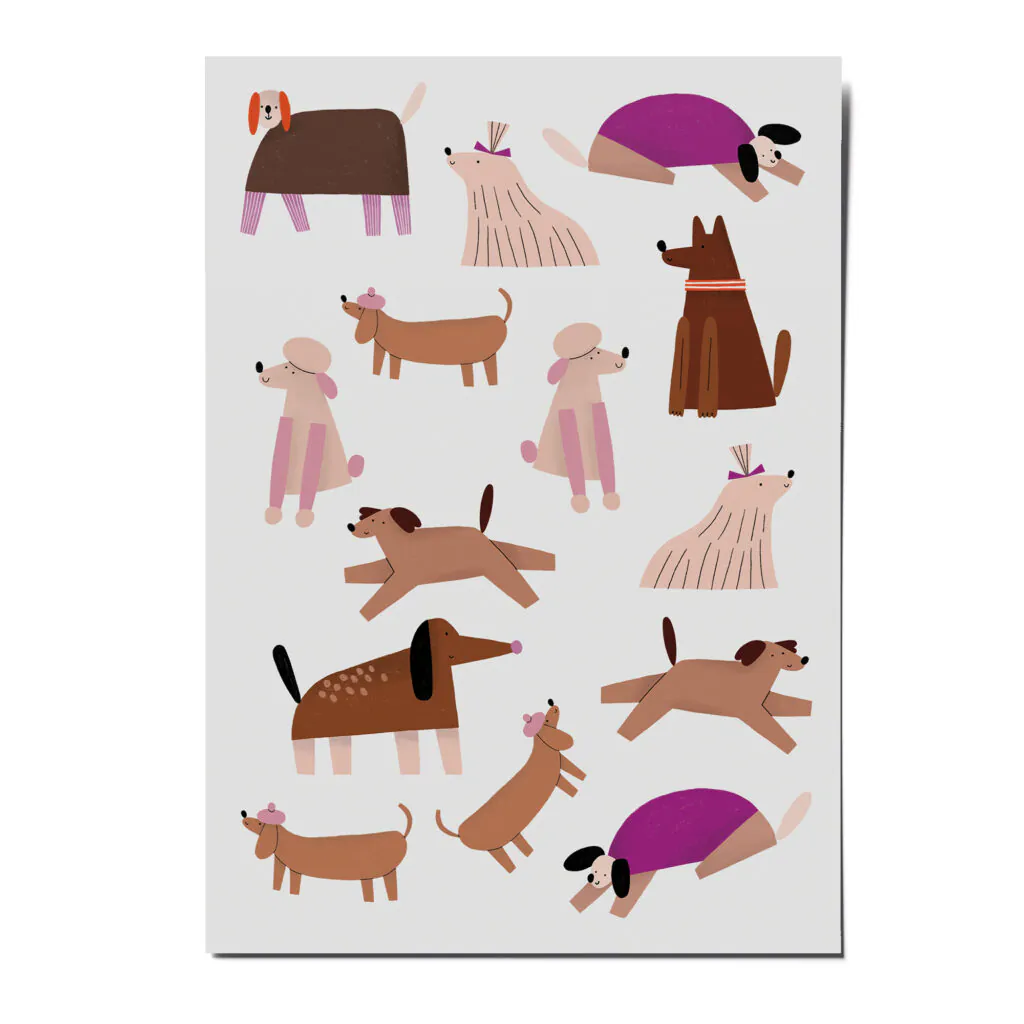 Tattoos Hunde Crew, Kindertattoos, Dackel, Pudel, Anna Katharina Jansen