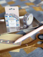 Washi Tape, Masking Tape, buntes Klebeband, Muster, Schreibtisch, Grid, Kariert