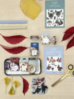 Herbst Papeterie, Halloween Washi Tape, Herbst Washi Tape, nuukk, Kindertattoos, Drache, Aufkleber, rote Herbstblätter