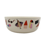 Kinderschüssel Happy, schmetterling, Haus, Sonnenbrille, rPET lebensittelsicher, LFGB, EU-Standards