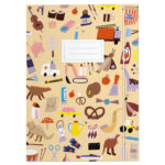 Coole Postmappe für die Grundschule. Platz für 50 Blätter. Hübsche Motive. Mitteilungsmappe für Schulkinder.