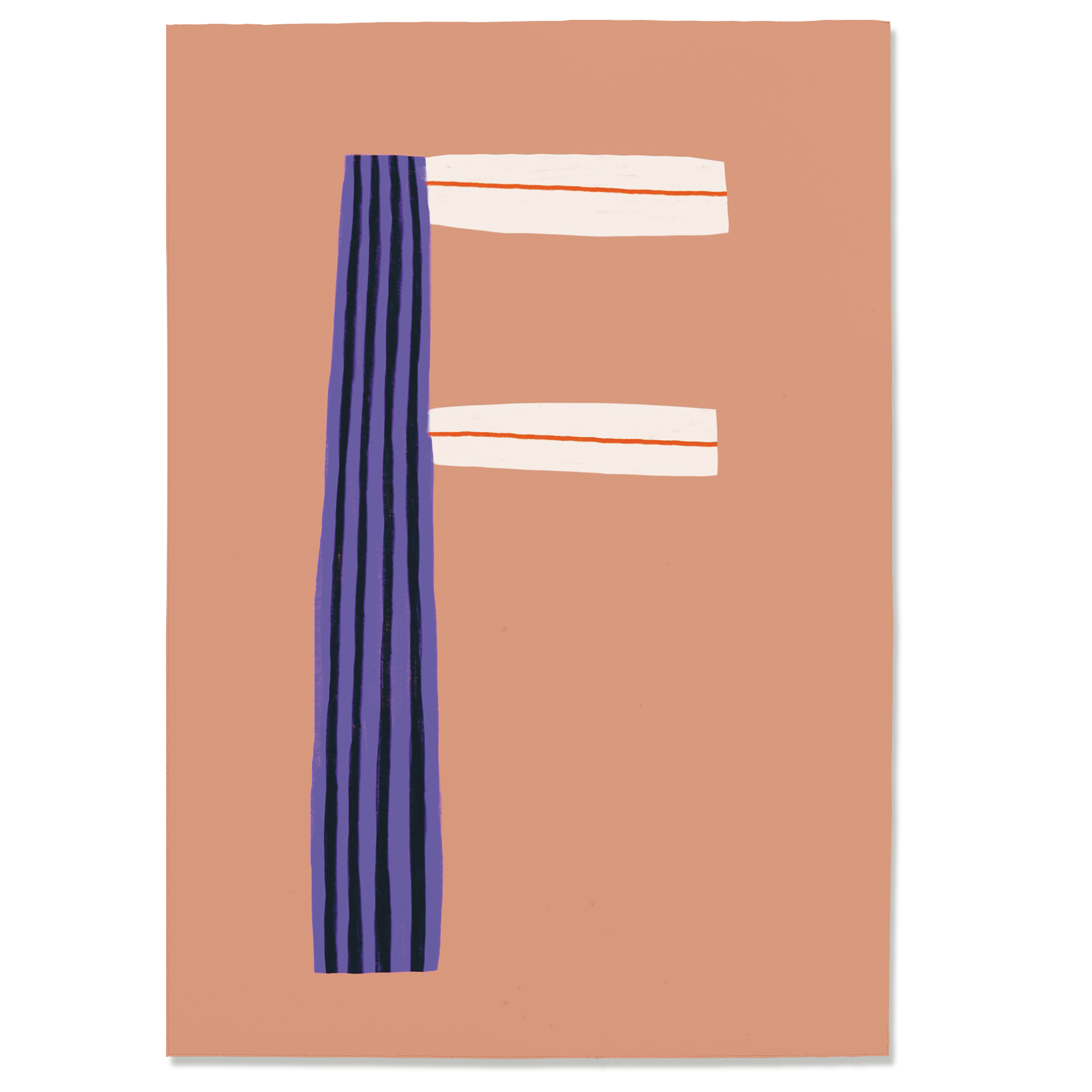 Postkarte „F“